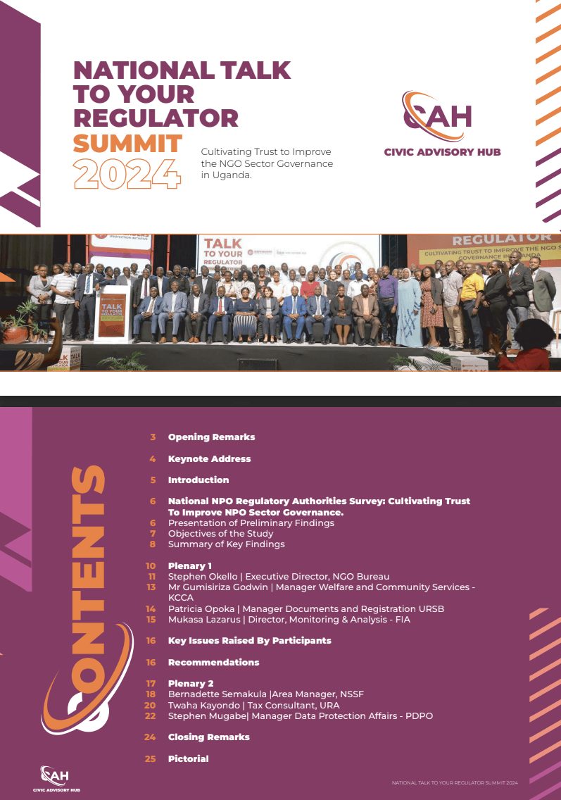 National Talk to Your Regulator Summit 2024 Report